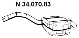 Амортизатор EBERSPÄCHER 34.070.83