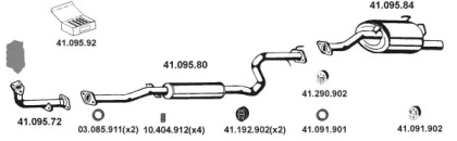 Глушитель EBERSPÄCHER 412035