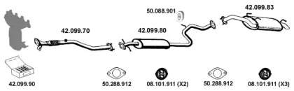 Глушитель EBERSPÄCHER 422002