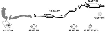 Глушитель EBERSPÄCHER 422012