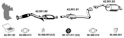 Глушитель EBERSPÄCHER 422014