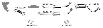 Глушитель EBERSPÄCHER 422026