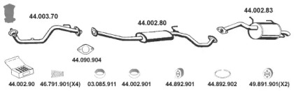 Глушитель EBERSPÄCHER 442158