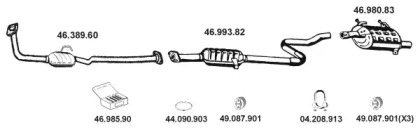 Глушитель EBERSPÄCHER 462032