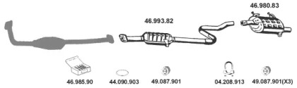 Глушитель EBERSPÄCHER 462034