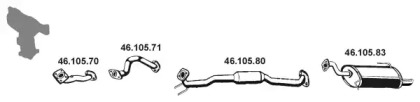 Глушитель EBERSPÄCHER 462036