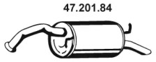 Амортизатор EBERSPÄCHER 47.201.84