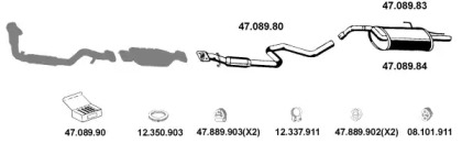 Глушитель EBERSPÄCHER 472007