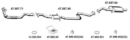 Глушитель EBERSPÄCHER 472019