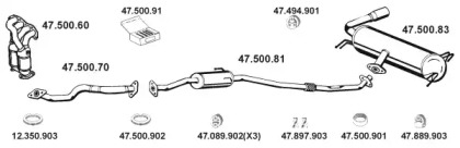 Глушитель EBERSPÄCHER 472058