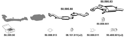 Глушитель EBERSPÄCHER 502005