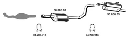 Глушитель EBERSPÄCHER 502068