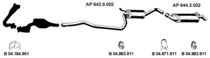 Глушитель EBERSPÄCHER AP_2174