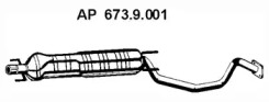 Амортизатор EBERSPÄCHER 673.9.001