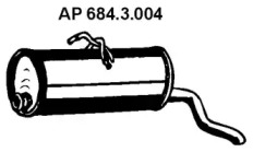 Амортизатор EBERSPÄCHER 684.3.004