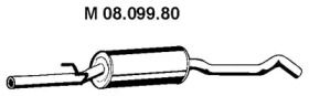 Амортизатор EBERSPÄCHER 08.099.80