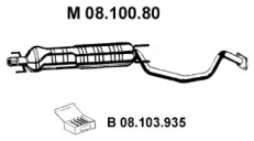 Амортизатор EBERSPÄCHER 08.100.80