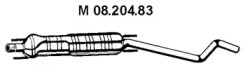 Амортизатор EBERSPÄCHER 08.204.83