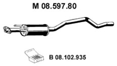 Амортизатор EBERSPÄCHER 08.597.80