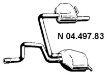 Амортизатор EBERSPÄCHER 04.497.83