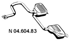 Амортизатор EBERSPÄCHER 04.604.83