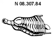 Амортизатор EBERSPÄCHER 08.307.84