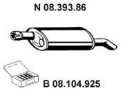 Амортизатор EBERSPÄCHER 08.393.86