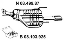 Амортизатор EBERSPÄCHER 08.499.87