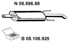 Амортизатор EBERSPÄCHER 08.596.88