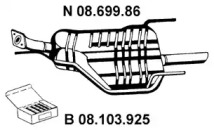 Амортизатор EBERSPÄCHER 08.699.86