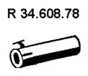 Трубка EBERSPÄCHER 34.608.78