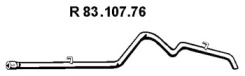 Трубка EBERSPÄCHER 83.107.76