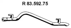 Трубка EBERSPÄCHER 83.592.75