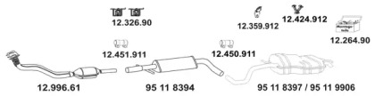 Глушитель EBERSPÄCHER 12_457