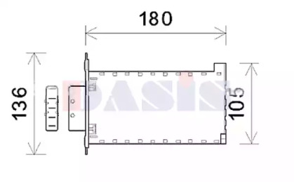 Теплообменник AKS DASIS 019001N