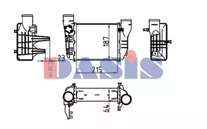 Теплообменник AKS DASIS 047027N