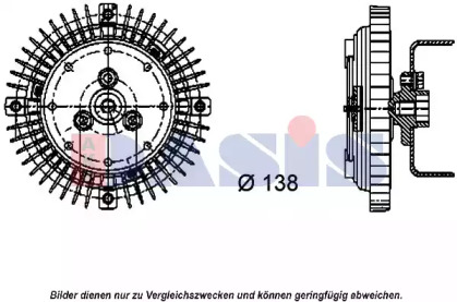 Сцепление AKS DASIS 048200N