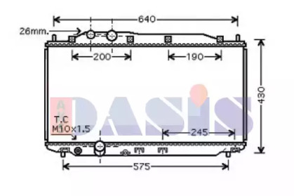 Теплообменник AKS DASIS 100057N