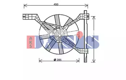 Вентилятор AKS DASIS 128187N