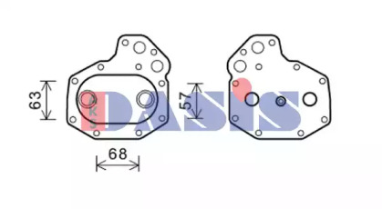 Теплообменник AKS DASIS 136015N
