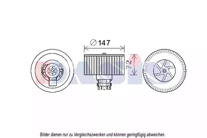 вентилятор AKS DASIS 158114N