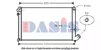 Теплообменник AKS DASIS 161810N