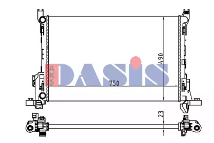 Теплообменник AKS DASIS 180108N