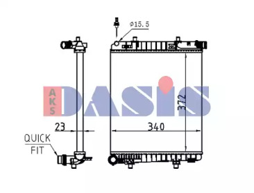 Теплообменник AKS DASIS 210275N