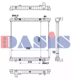 Теплообменник AKS DASIS 400044N