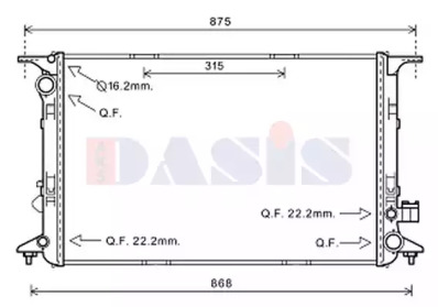 Теплообменник AKS DASIS 480088N