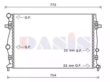 Теплообменник AKS DASIS 480092N