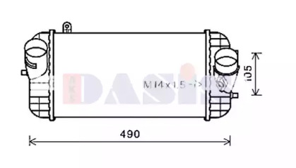 Теплообменник AKS DASIS 527003N