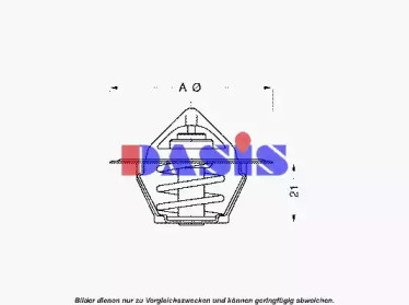 Термостат AKS DASIS 750096N