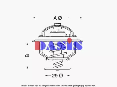 Термостат AKS DASIS 750375N